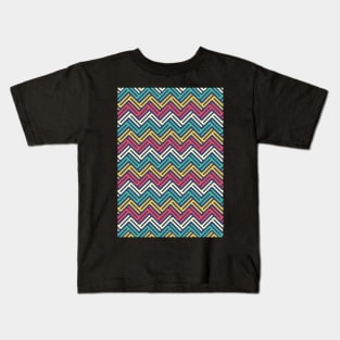 Abstract Geometric Pattern Kids T-Shirt